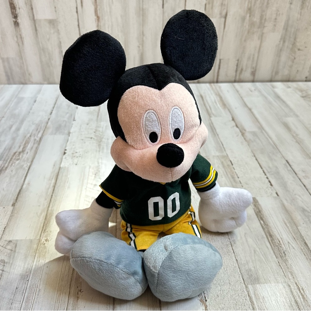 Packers Mickey Mouse NFL Plush